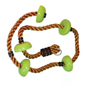 Outdoor Playground Patio Children Disk Climbing Rope